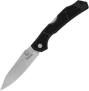 Kershaw Cargo Lockback Black Glass Filled Nylon (3.20" Stonewash D2) Folding Knife [2033] - product view 1