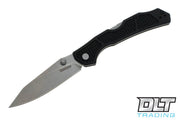 Kershaw Cargo Lockback Black Glass Filled Nylon (3.20" Stonewash D2) Folding Knife [2033] - product view 5