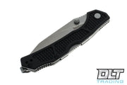 Kershaw Cargo Lockback Black Glass Filled Nylon (3.20" Stonewash D2) Folding Knife [2033] - product view 7