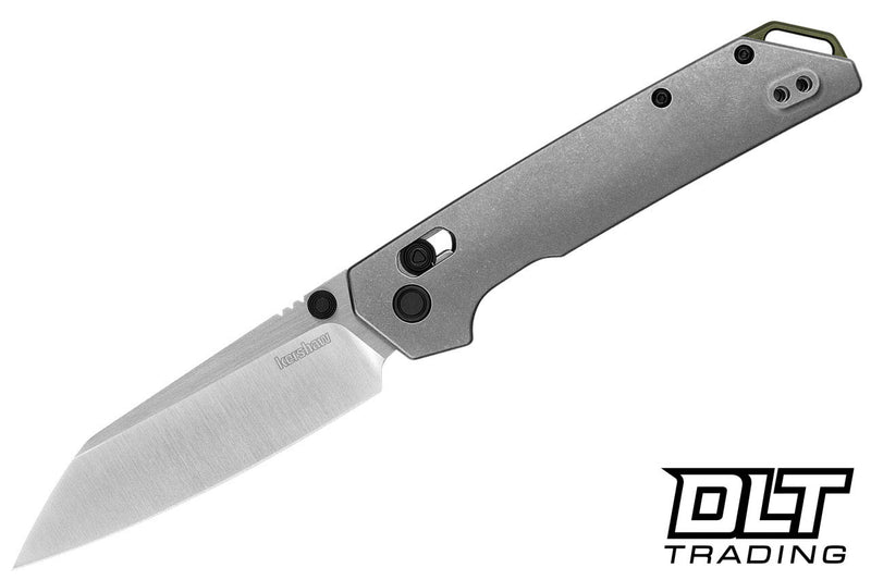 Kershaw Iridium DuraLock Ti M390 Titanium (3.4" Stonewash S35VN) Folding Knife [ 2038RTI] - product view 3