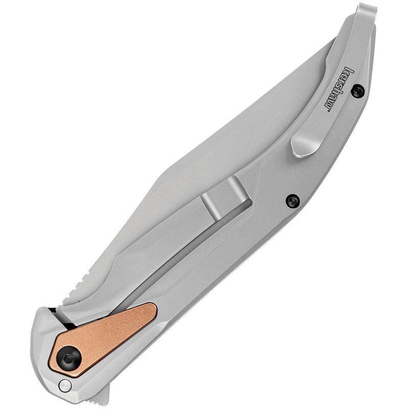 Kershaw Strata Black G-10 (4.5" Bead Blasted D2) Folding Knife [2076] - product view 2