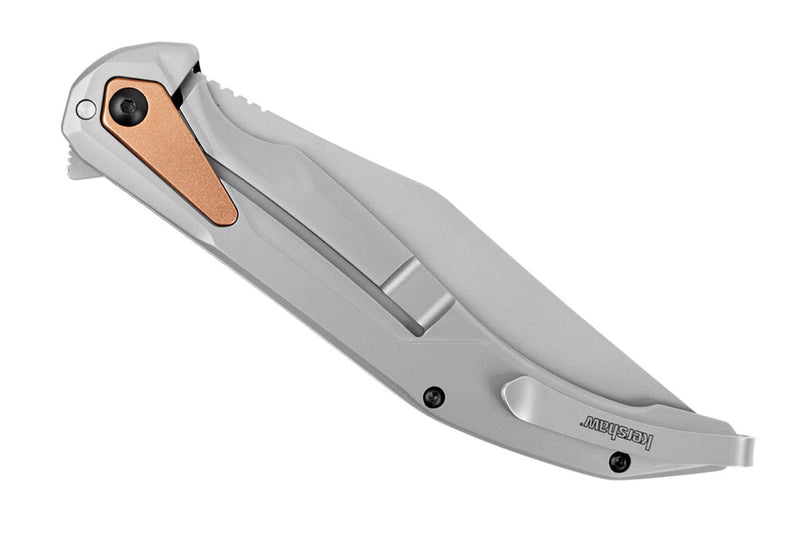 Kershaw Strata Black G-10 (4.5" Bead Blasted D2) Folding Knife [2076] - product view 3