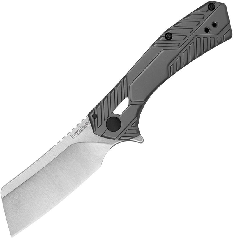 Kershaw Static Gray Stainless (2.88" 8Cr13MoV stainless) Folding Knife [ 3445X] - product view 1