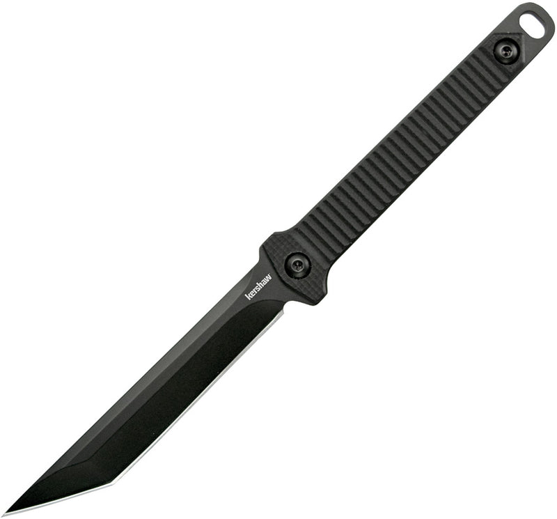 Kershaw Dune Black FRN (3.75" Oxide coated 8Cr13MoV stainless) Fixed Blade Knife [4008X] - product view 1
