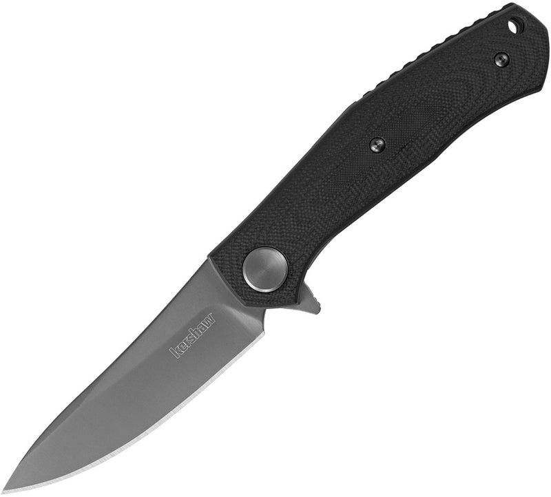 Kershaw Concierge Black G-10 (3.25" Nitride Coating 8Cr13MoV) Folding Knife [4020] - product view 1