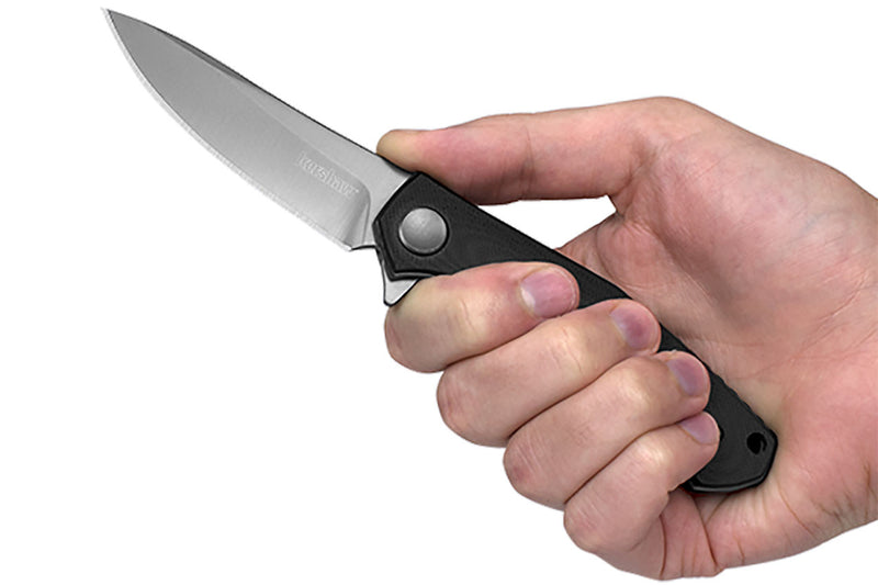 Kershaw Concierge Black G-10 (3.25" Nitride Coating 8Cr13MoV) Folding Knife [4020] - product view 6