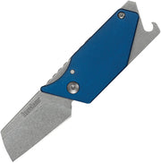 Kershaw Pub Aluminum (1.6" Stonewashed 8Cr13MoV) Folding Knife [4036BLU] - product view 1