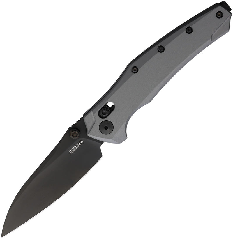 Kershaw Bareknuckle DuraLock Gray Gray Aluminum (3.50" CPM MagnaCut stainless) Folding Knife [6777GRYBLK] - product view 1