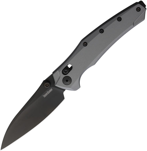 Kershaw Bareknuckle DuraLock Gray Gray Aluminum (3.50" CPM MagnaCut stainless) Folding Knife [6777GRYBLK] - product view 1