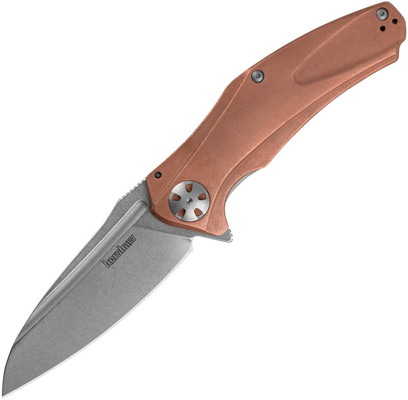 Kershaw Natrix XL Sub Copper (3.7" Stonewashed D2) Folding Knife [7008CU] - product view 1