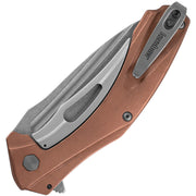 Kershaw Natrix XL Sub Copper (3.7" Stonewashed D2) Folding Knife [7008CU] - product view 2