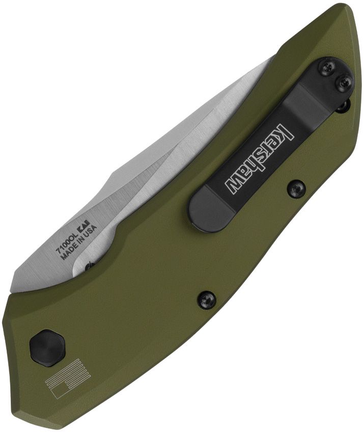 Kershaw Auto Launch 1 Button Lock Oliv [7100OL]