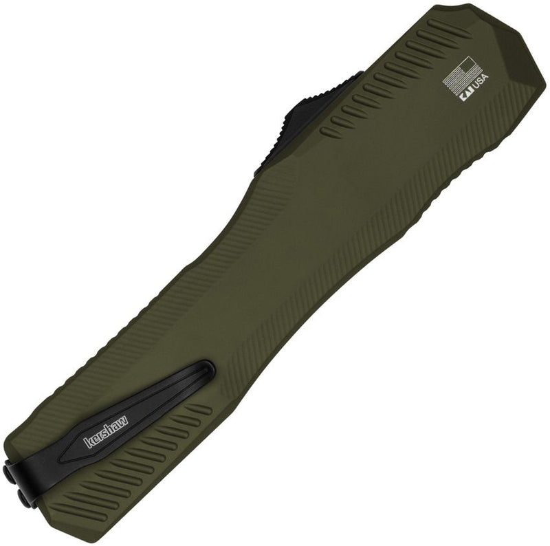 Kershaw Auto Livewire OTF Tanto Grn [9000TOLBLK]