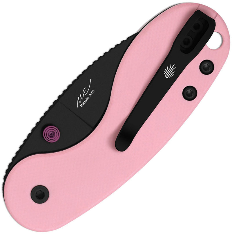 Kizer Microbe™ DSJ AirTi Pink Norplex UltreX™ G10 14C28N Folding Knife [V2742DSJA1] - product view 2