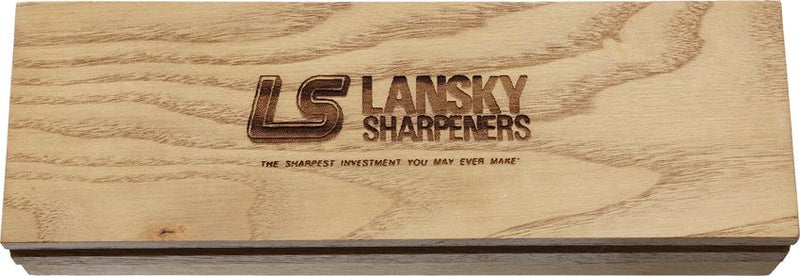 Lansky Soft Arkansas 8x2 Wood Box [LBS8SW]