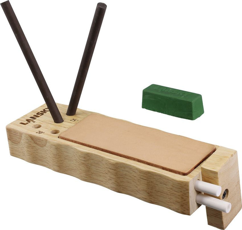 Lansky Turn-Box With Leather Strop [LCD5DL]