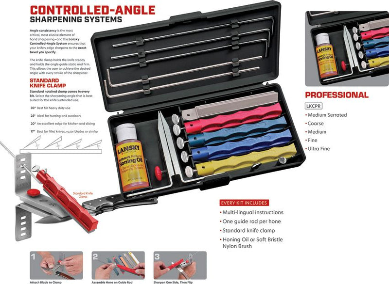 Lansky Professional Sharpening System [LKCPR]