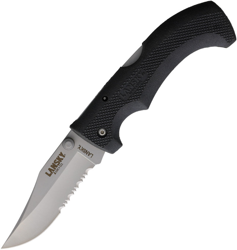 Lansky Easy Grip Lockback Folding Knife [LKN030B] — view 1