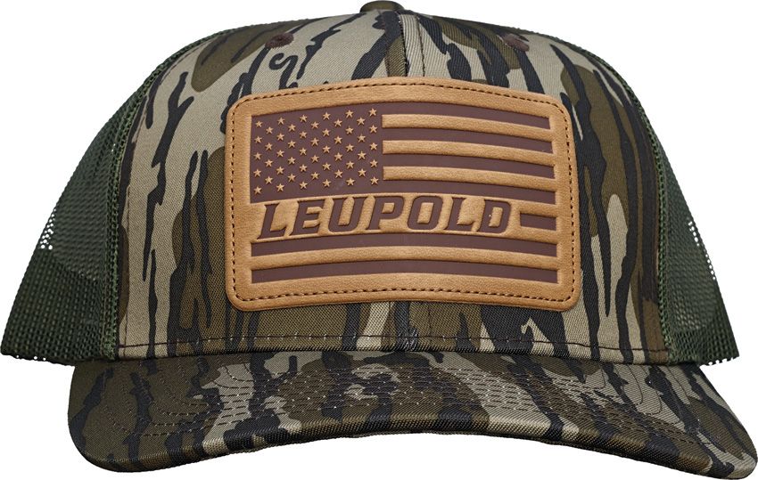 Leupold Leather Flag Trucker Hat [172600]