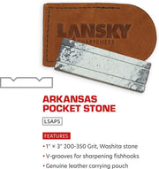 Lansky Soft Arkansas Pocket Stone [LSAPS]