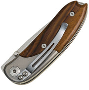 Lion Steel Mini Linerlock Santos Wood [8200 ST]