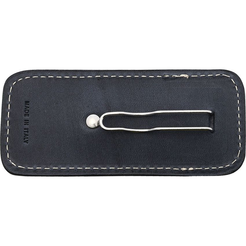 Lion Steel Vertical Leather Sheath Blue [900FDV3 BL]
