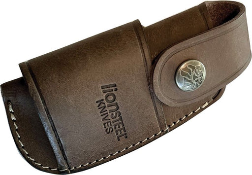 Lion Steel Leather Sheath Brown [900FDV4 BR]