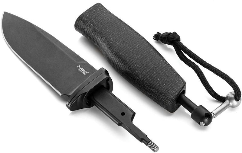 Lion Steel ACHA Fixed Blade Black [AH B BLB]