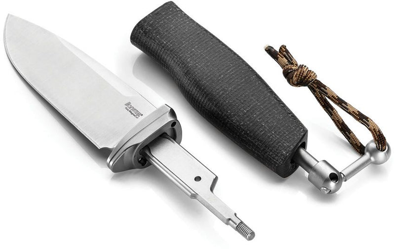 Lion Steel ACHA Black Micarta (Black) (4.25") [AH BLB] - Image 2