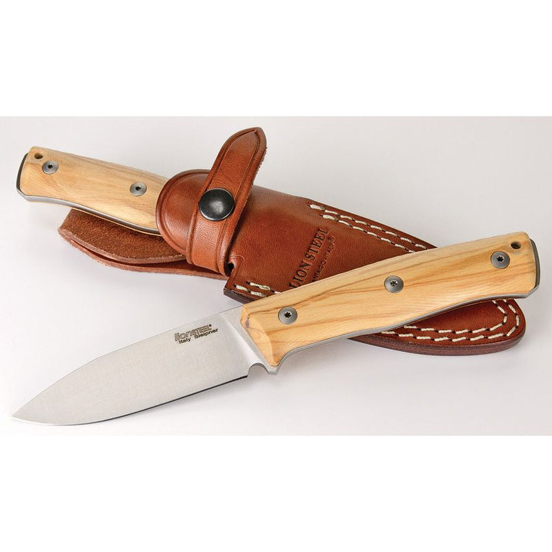 Lion Steel B35 Fixed Blade Olive [B35 UL]