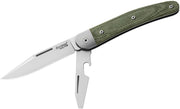 Lion Steel Jack Folder Green Micarta [JK2 CVG]
