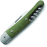 Lion Steel Jack Folder Green Micarta [JK3 CVG]