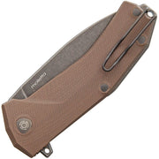 Lion Steel KUR Linerlock Br Stonewash [KUR B BR]