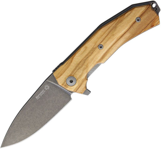 Lion Steel KUR Linerlock Olive Wood [KUR BUL]
