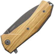 Lion Steel KUR Linerlock Olive Wood [KUR BUL]