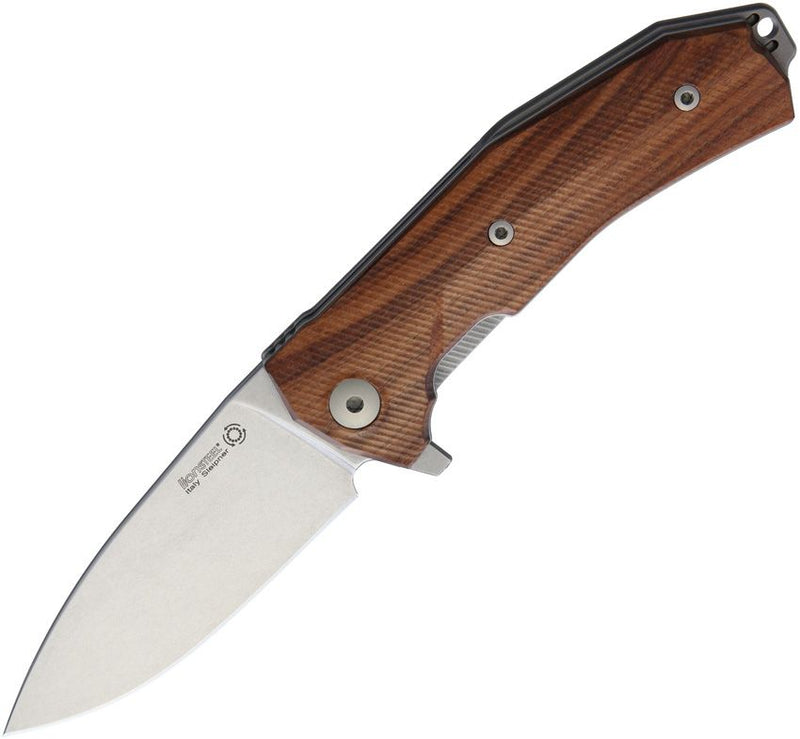 Lion Steel KUR Linerlock Santos Wood [KUR ST]