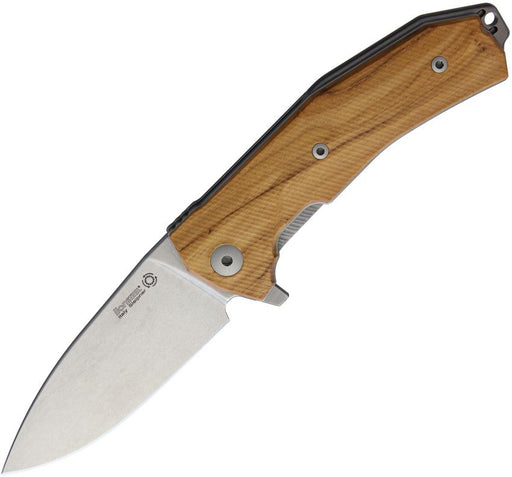 Lion Steel KUR Linerlock Olive Wood [KUR UL]