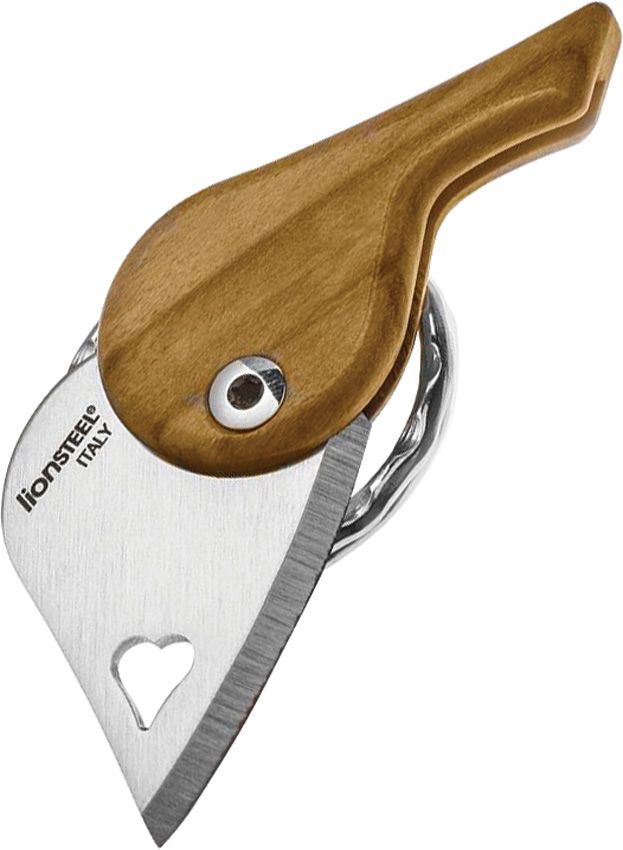 Lion Steel LionBeat Heart Olive Wood [LB UL]