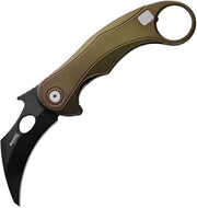 Lion Steel LEone Mid Framelock Grn PVD [LE2 A GB]