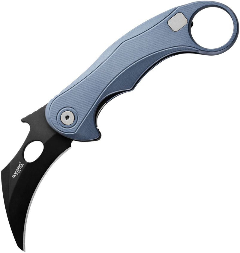 Lion Steel LEone Mid Framelock Blue PVD [LE2 A IB]