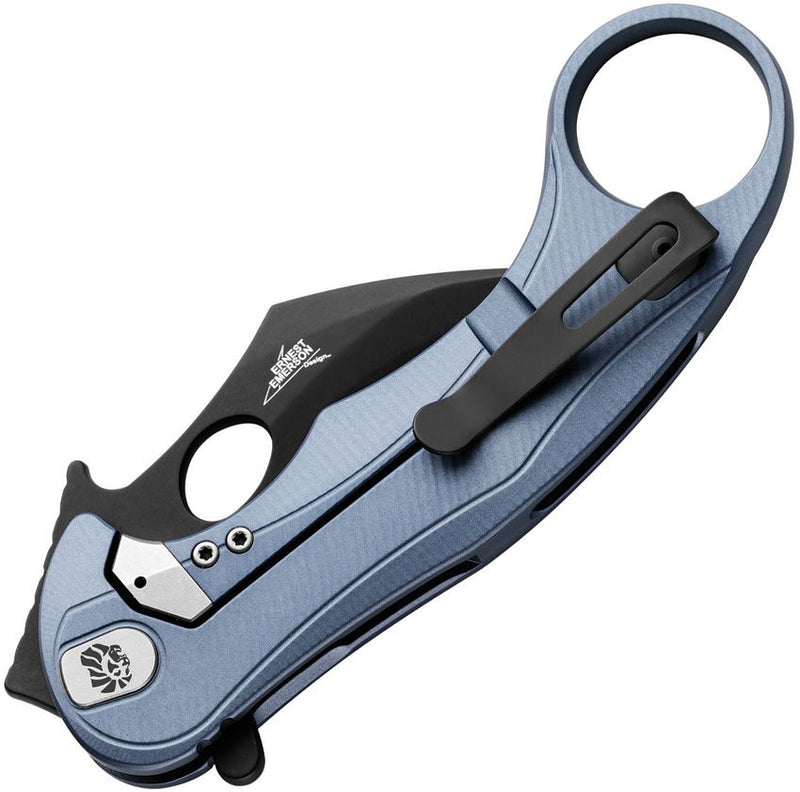 Lion Steel LEone Mid Framelock Blue PVD [LE2 A IB]