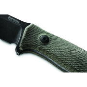 Lion Steel M5 Fixed Blade Green Micarta [M5B CVG]