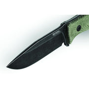 Lion Steel M5 Fixed Blade Green Micarta [M5B CVG]