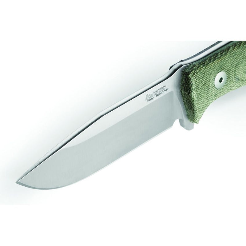 Lion Steel M5 Fixed Blade Green Micarta [M5 CVG]
