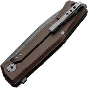 Lion Steel Myto Framelock Aluminum Brown [MT01A EB]