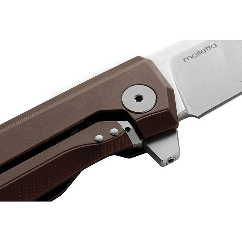Lion Steel Myto Framelock Aluminum Brown [MT01A ES]