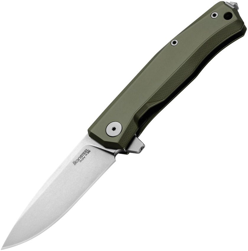 Lion Steel Myto Framelock Aluminum Green [MT01A GS]