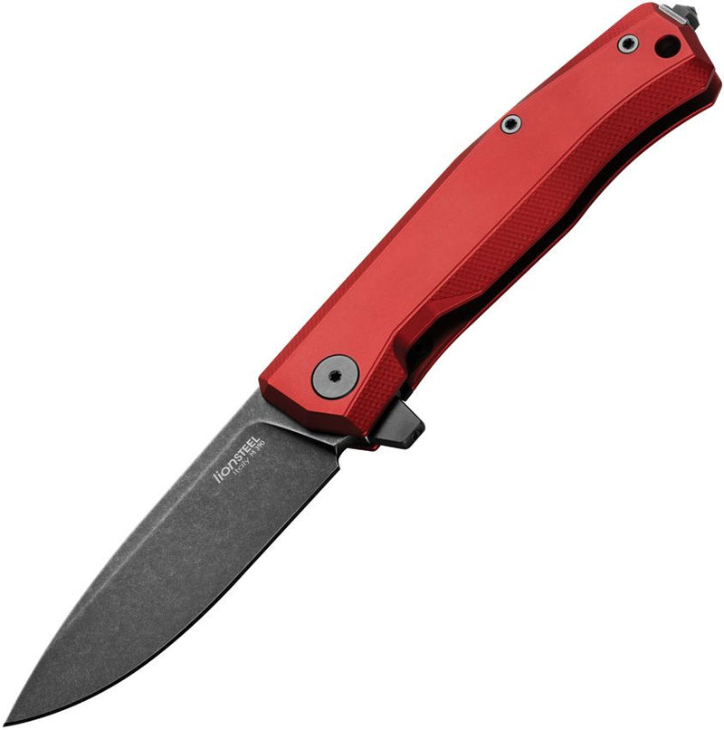 Lion Steel Myto Framelock Aluminum Red [MT01A RB]