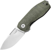 Lion Steel Nano Framelock Green Micarta [NA01 CVG]