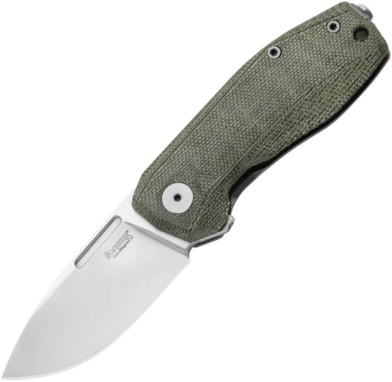 Lion Steel Nano Framelock Green Micarta [NA01 CVG]